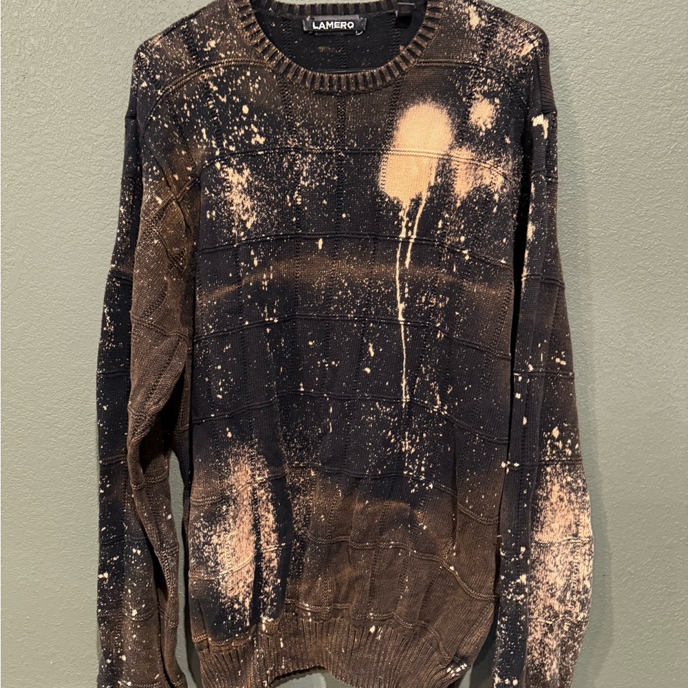 Black and Brown Men's Lamero Sweater